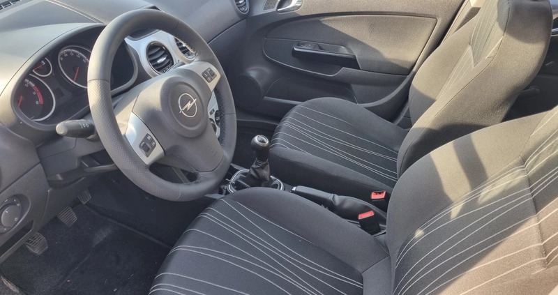 Opel Corsa cena 12800 przebieg: 120300, rok produkcji 2009 z Dąbrowa Tarnowska małe 106